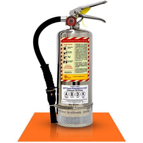 3L Fire Extinguisher Protected to -40F