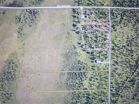 9.7 Acres land in Anchor Point, good building lot, has some trees, road access